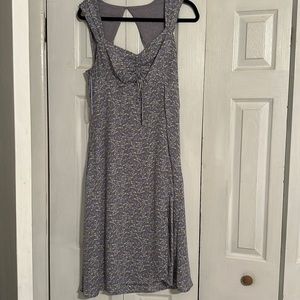 Astr the label floral midi dress